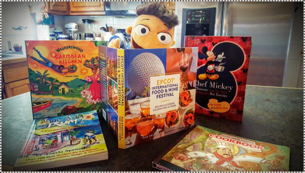 Collecting cookbooks from our travels and during Epcot's Food & Wine Festival is always a favorite souvenir! 