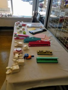 The Planner Bar at Michael's was well stocked with plenty of room to spread out and make monthly spreads! - Just Peachy Keen with the Peachy Queen www.stayinpeachy.com